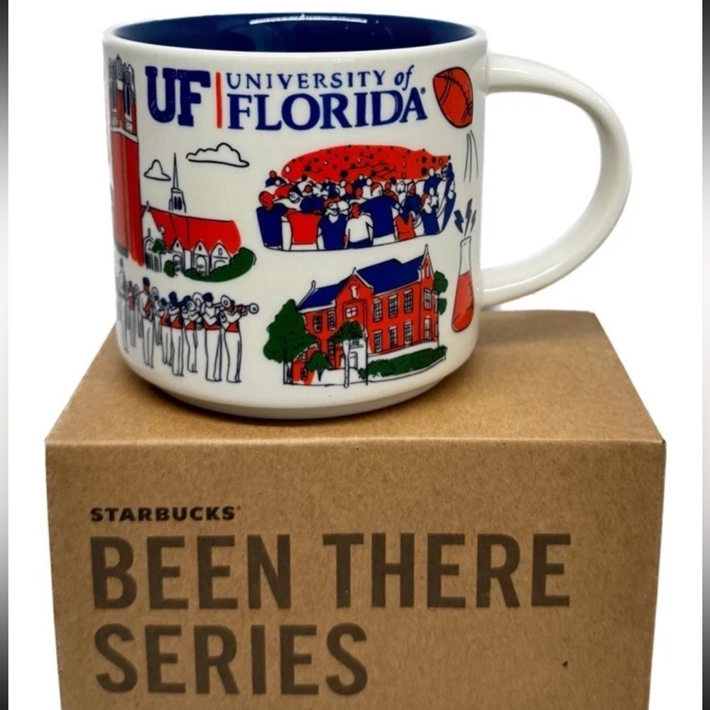 Starbucks UF University of Florida Gators Campus Been There Mug W/Box NEW